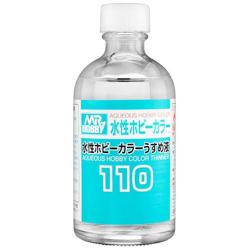010 - Mr. Hobby - T-110 - Mr Hobby Aqueous T-110 Thinner (110ml) - primary image