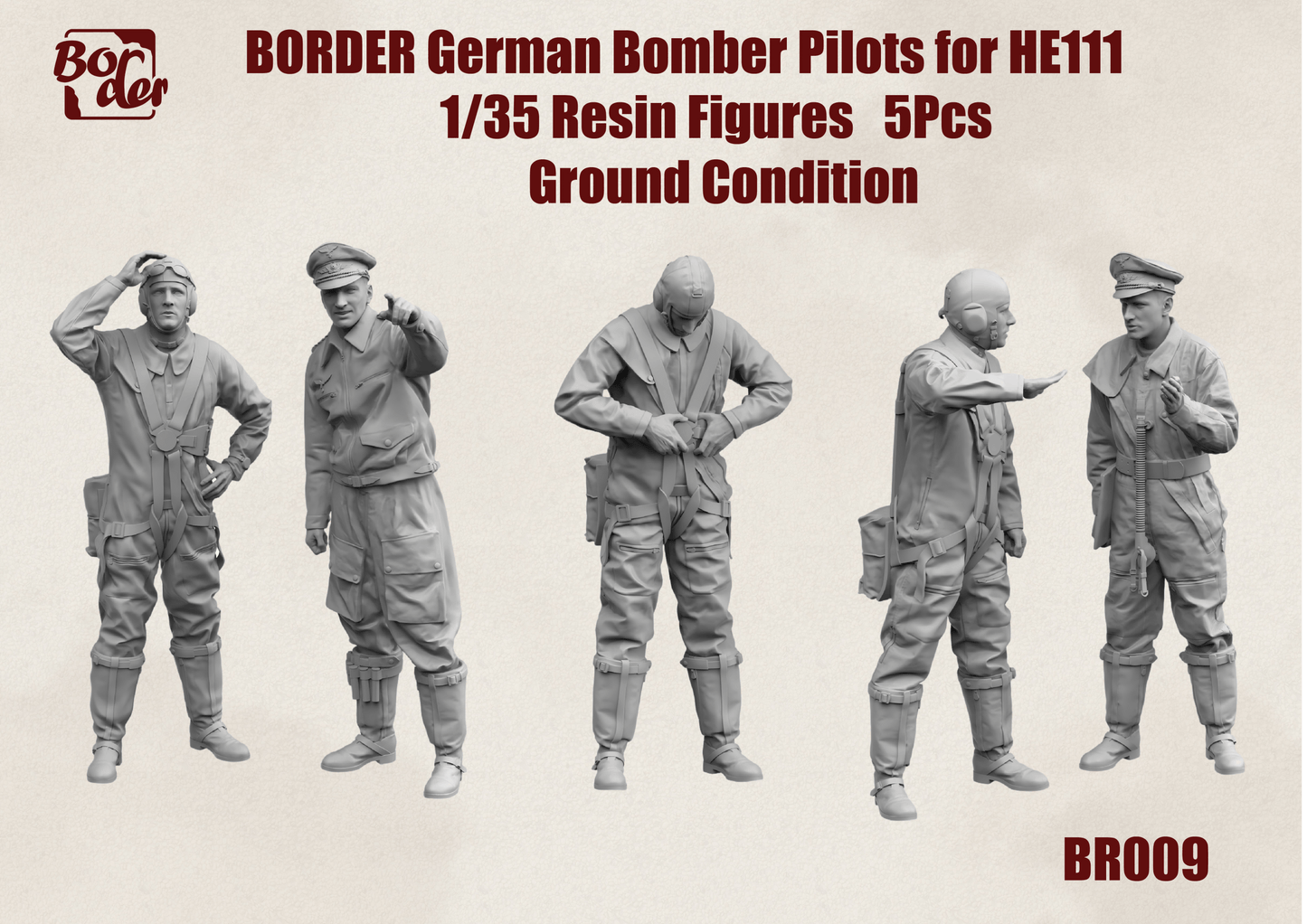 010 - Border Model - BR-009 - Heinkel He 111 Crew Standing - primary image