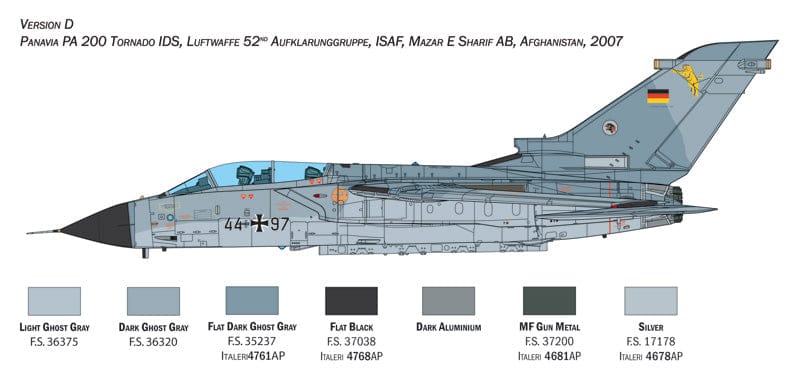 305 - Italeri - 2520 - Panavia Tornado IDS - paint schemes