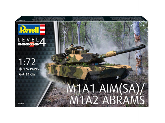 010 - Revell - 03346 - M1A1 / M1A2 Abrams  - primary image