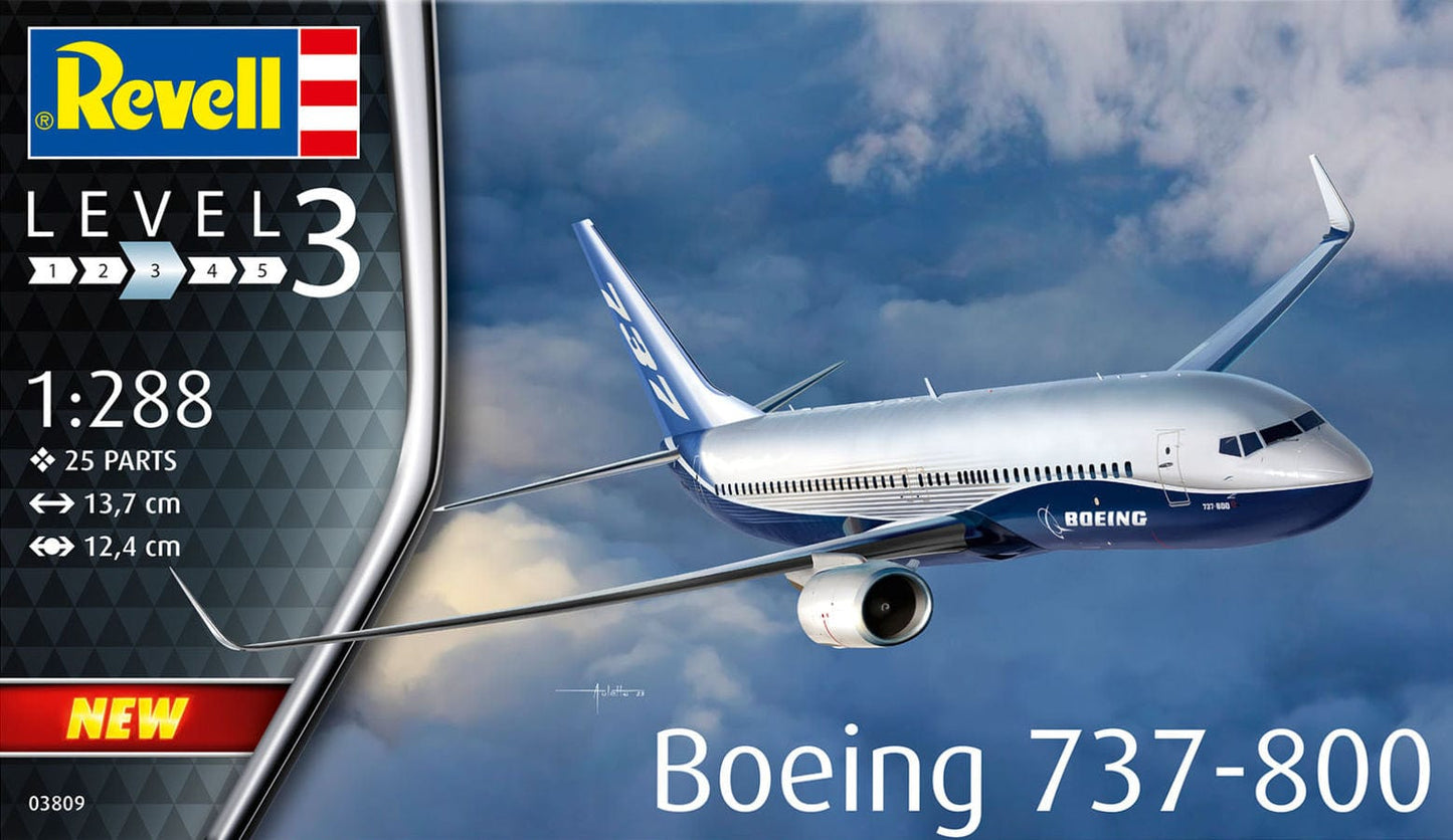 010 - Revell - 03809 - Boeing 737-800 - primary image
