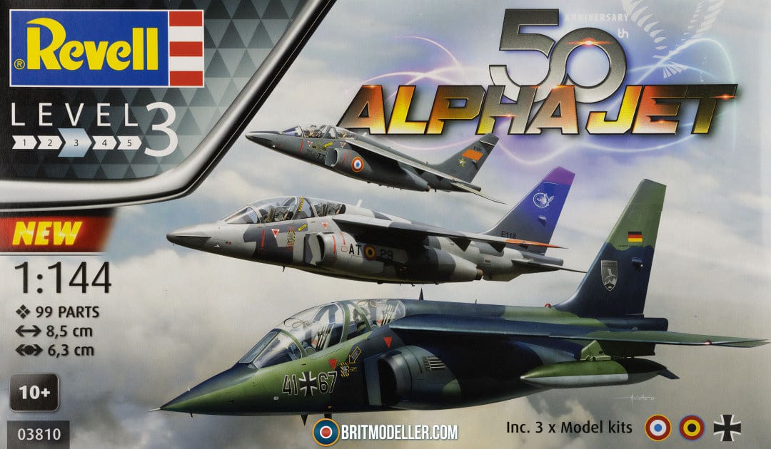 010 - Revell - 03810 - Dassault/Dornier Alpha Jet A ‘50th Anniversary’ - primary image