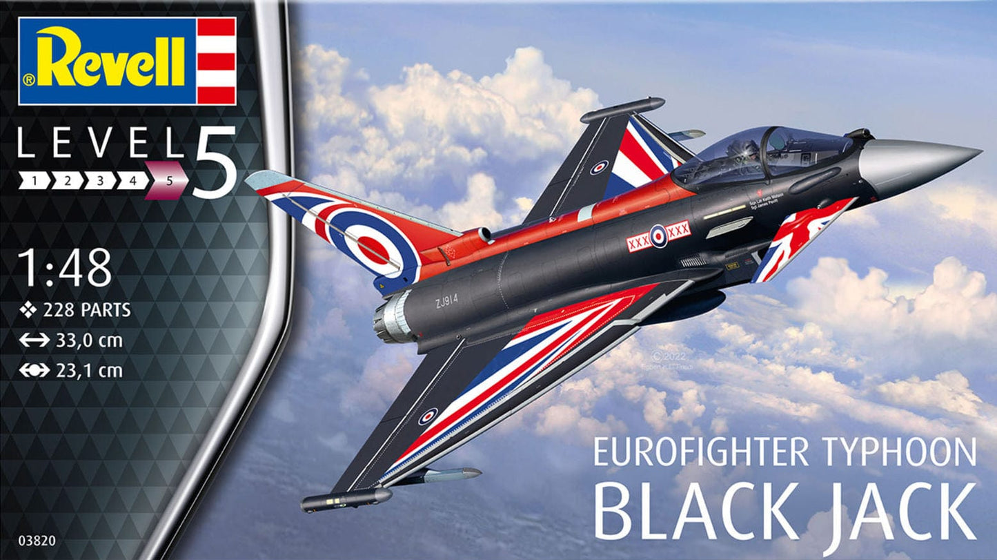 010 - Revell - 03820 - Eurofighter Typhoon FGR4 ‘Black Jack’ - primary image