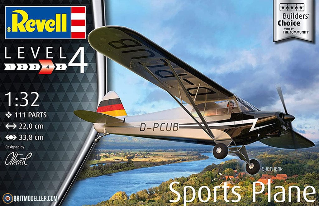 010 - Revell - 03835 - Piper PA-18 Super Cub - primary image