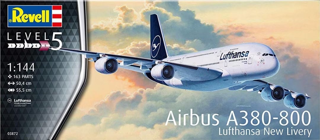 010 - Revell - 03872 - Airbus A380-800 - primary image
