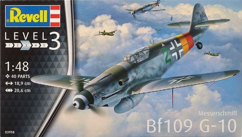 010 - Revell - 03958 - Messerschmitt Bf109 G-10 - primary image