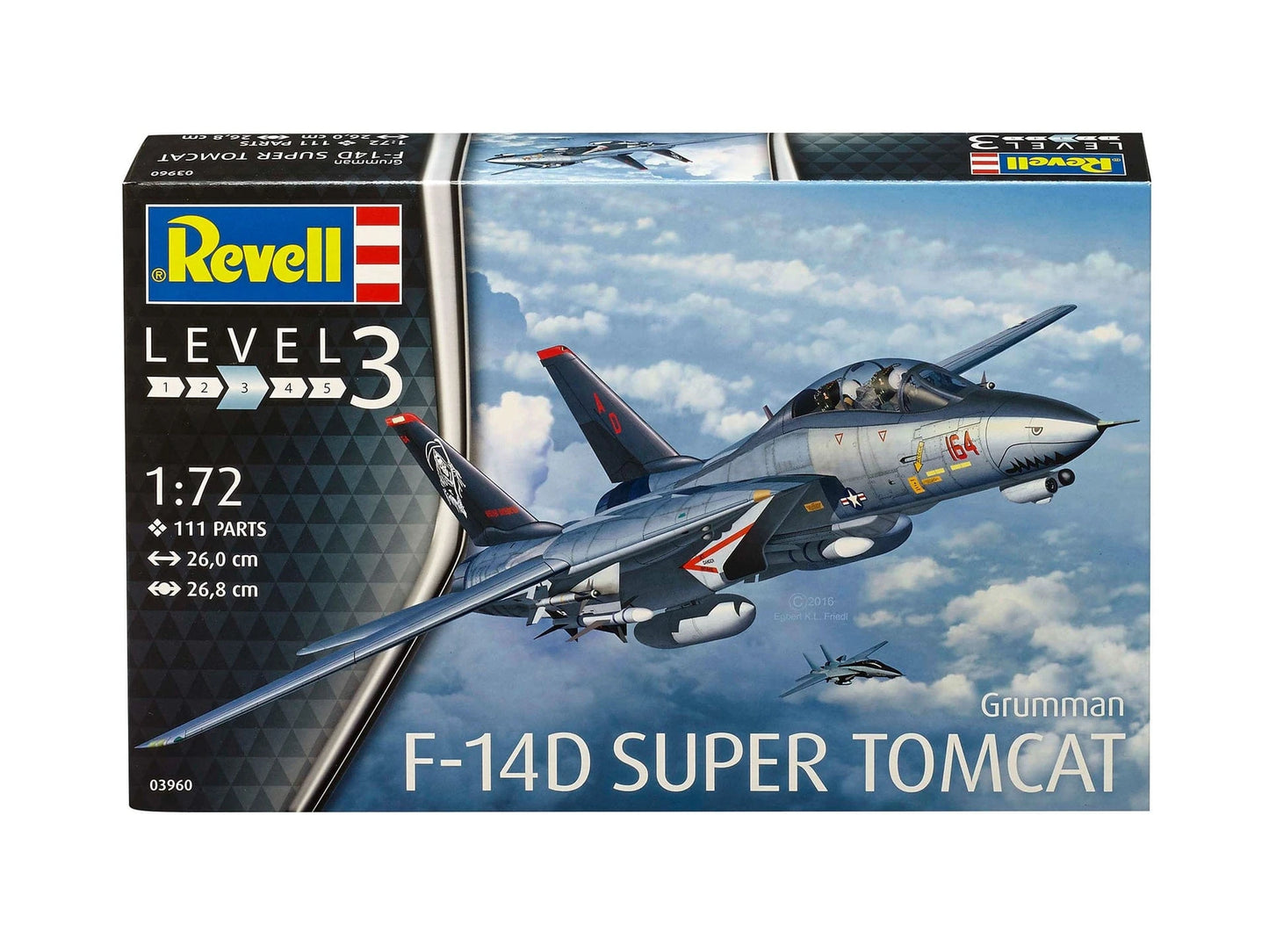 010 - Revell - 03960 - Grumman F-14D Super Tomcat - primary image