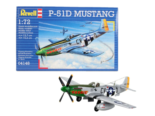 010 - Revell - 04148 - North American P-51D Mustang - primary image