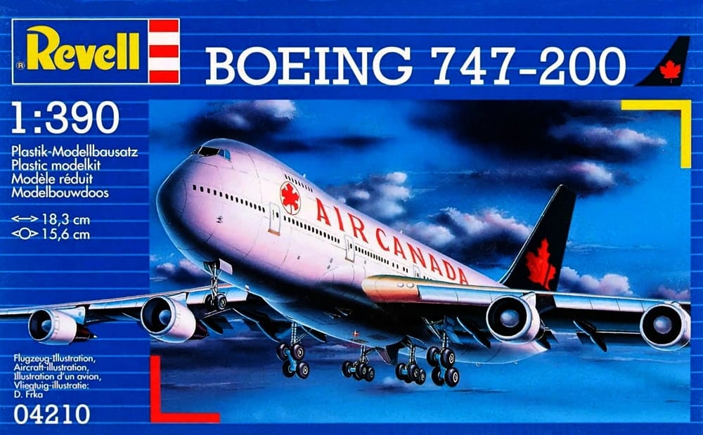 010 - Revell - 04210 - Boeing 747-200 - primary image