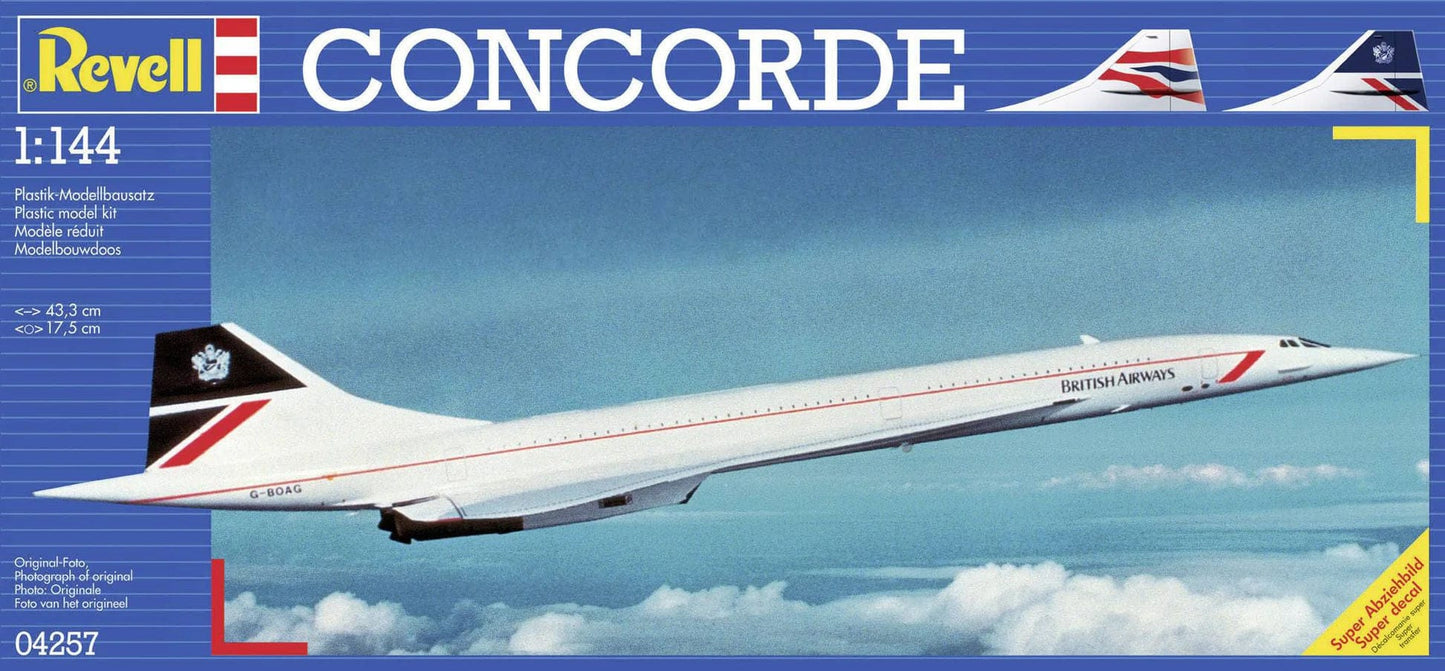 010 - Revell - 04257 - BAC Aérospatiale Concorde - primary image