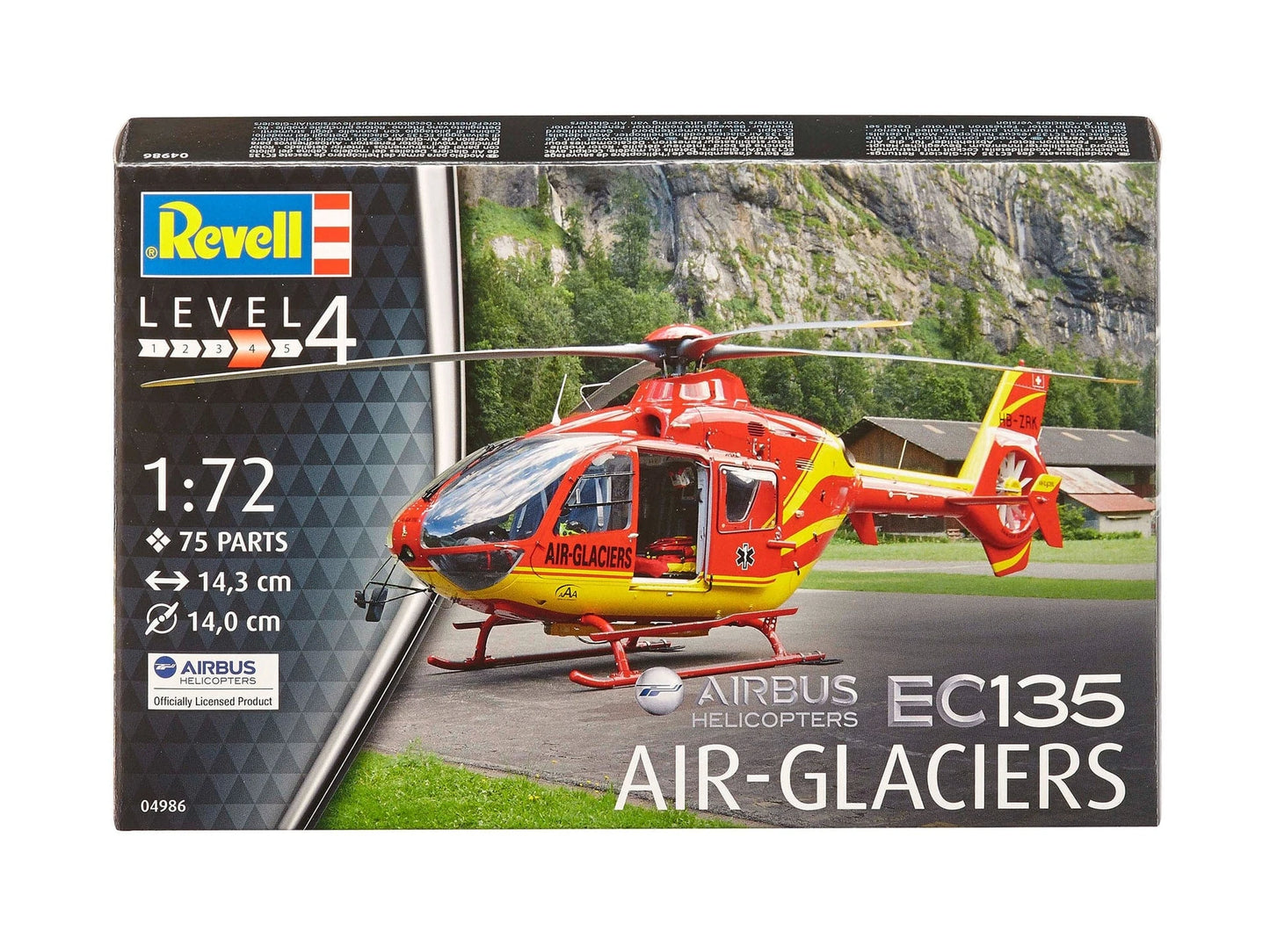 010 - Revell - 04986 - Eurocopter EC135 T1 ‘Air-Glaciers’ - primary image