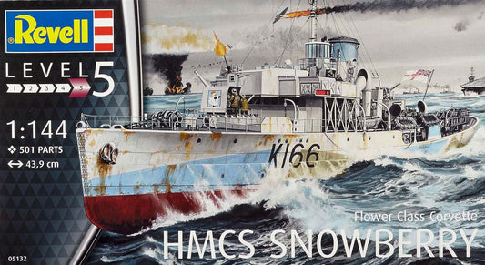 010 - Revell - 05132 - HMCS Snowberry (K166) - primary image