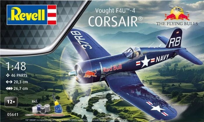 010 - Revell - 05641 - Vought F4U-4 Corsair ‘The Flying Bulls’ - primary image