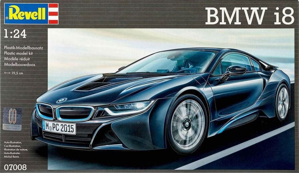 010 - Revell - 07008 - BMW i8 - primary image