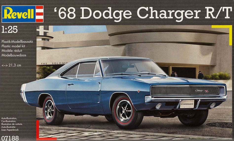 010 - Revell - 07188 - Dodge Charger R/T (1968) - primary image