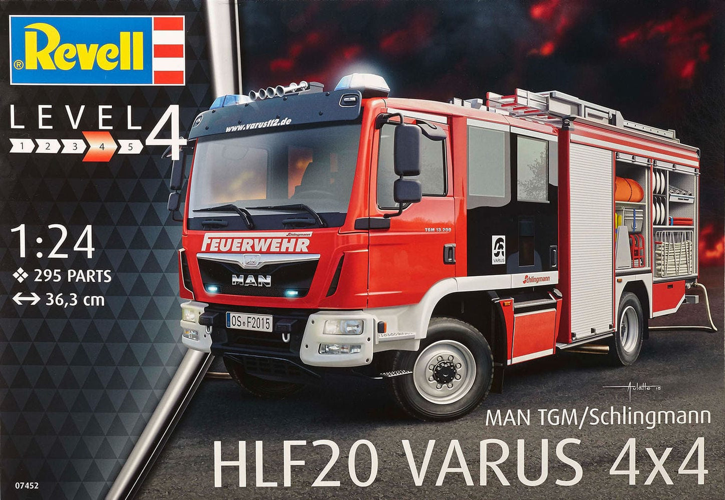 010 - Revell - 07452 - Schlingmann HLF20 Varus 4x4 - primary image