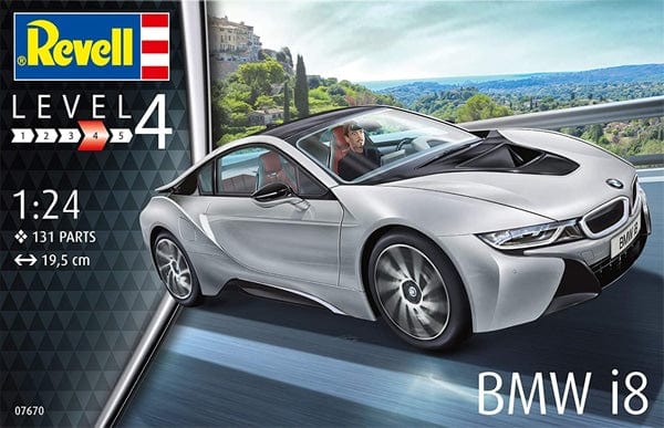010 - Revell - 07670 - BMW i8 - primary image