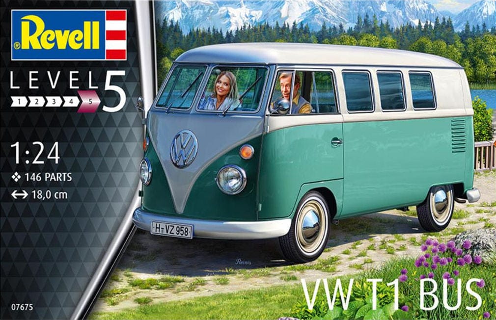 010 - Revell - 07675 - Volkswagen T1 Bus - primary image
