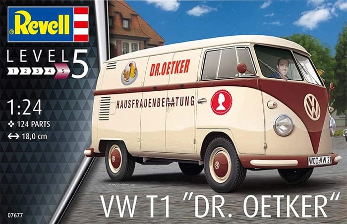 010 - Revell - 07677 - Volkswagen T1 Van ‘Dr Oetker’ - primary image