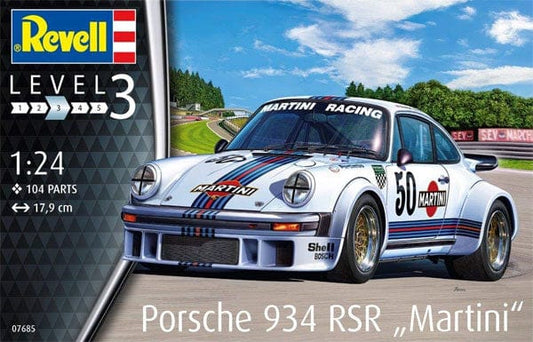 010 - Revell - 07685 - Porsche 934 RSR ‘Martini Racing’ - primary image