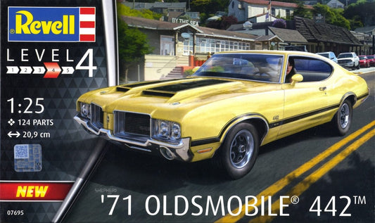 010 - Revell - 07695 - Oldsmobile 442 (1971) - primary image
