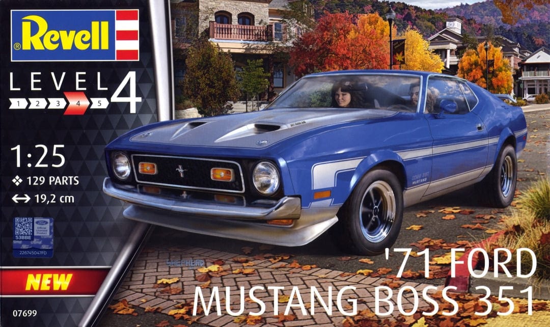 010 - Revell - 07699 - Ford Mustang Boss 351 (1971) - primary image