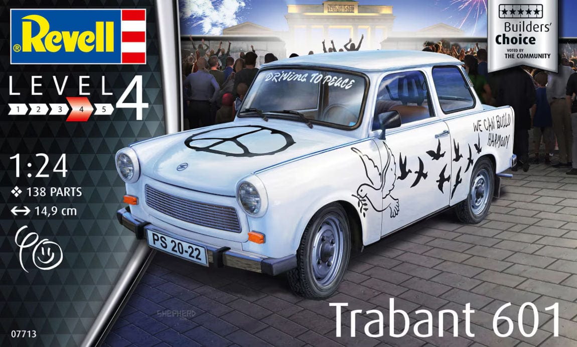 010 - Revell - 07713 - Trabant 601S ‘Builder’s Choice’ - primary image