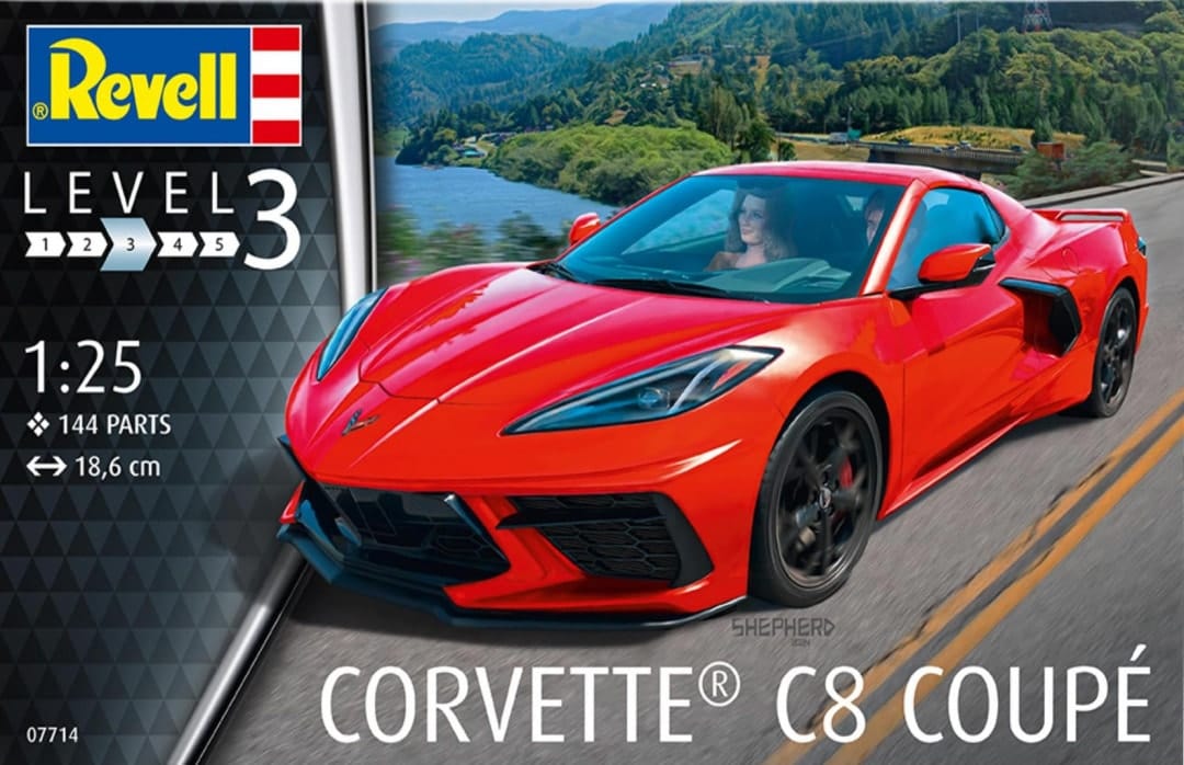 010 - Revell - 07714 - Chevrolet Corvette C8 Coupé - primary image