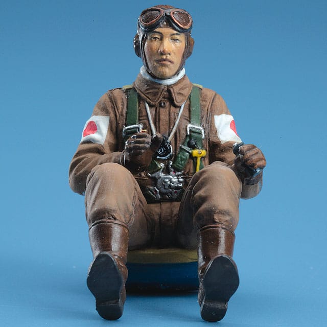 707 - Hasegawa - A02 - Nakajima Ki-44-II Shōki ‘Tojo’ - painted model