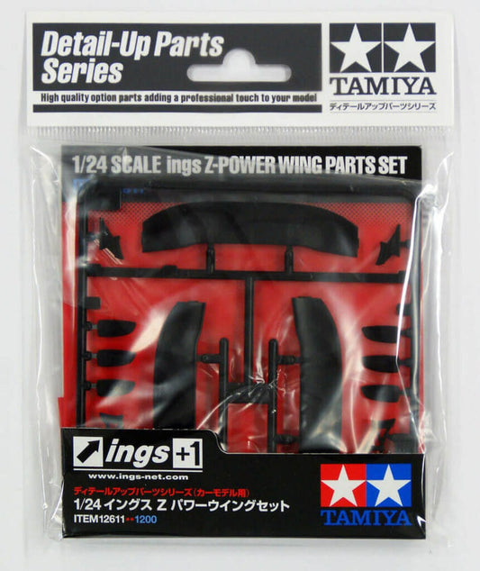 010 - Tamiya - 12611 - Nissan Skyline GT-R Z Power Wing Parts Set - primary image