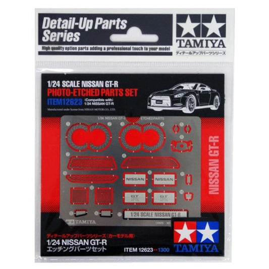 010 - Tamiya - 12623 - Nissan GT-R Photo-Etched Parts Set - primary image