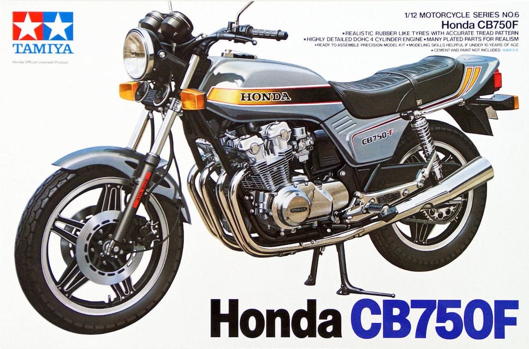 010 - Tamiya - 14006 - Honda CB750F - primary image