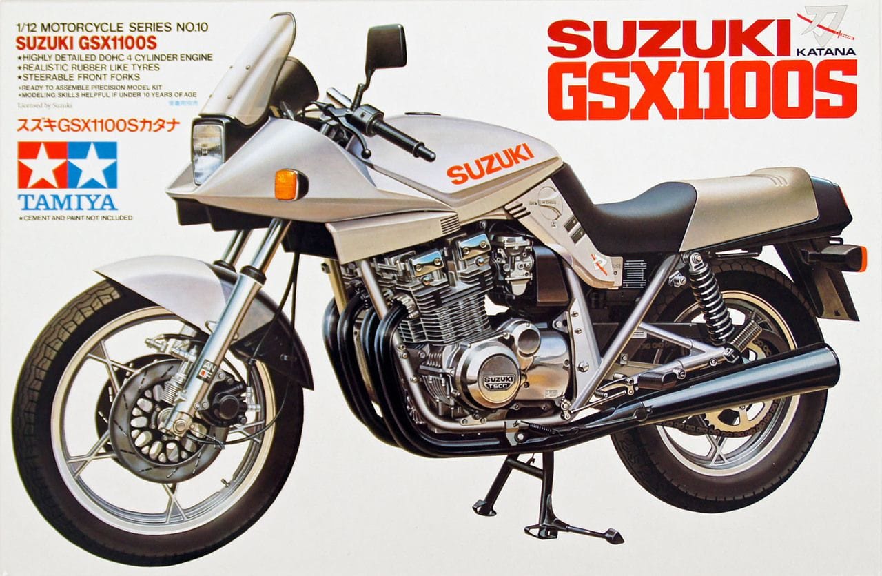 010 - Tamiya - 14010 - Suzuki GSX1100S Katana - primary image