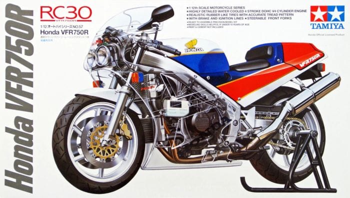 010 - Tamiya - 14057 - Honda VFR750R-RC30 - primary image