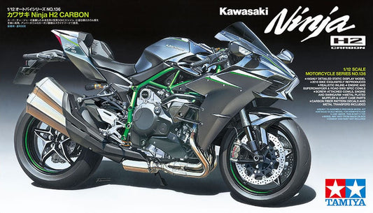 010 - Tamiya - 14136 - Kawasaki Ninja H2 Carbon - primary image