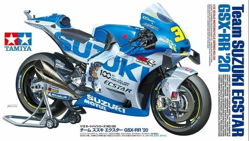 010 - Tamiya - 14139 - Suzuki GSX-RR Team Suzuki Ecstar - primary image