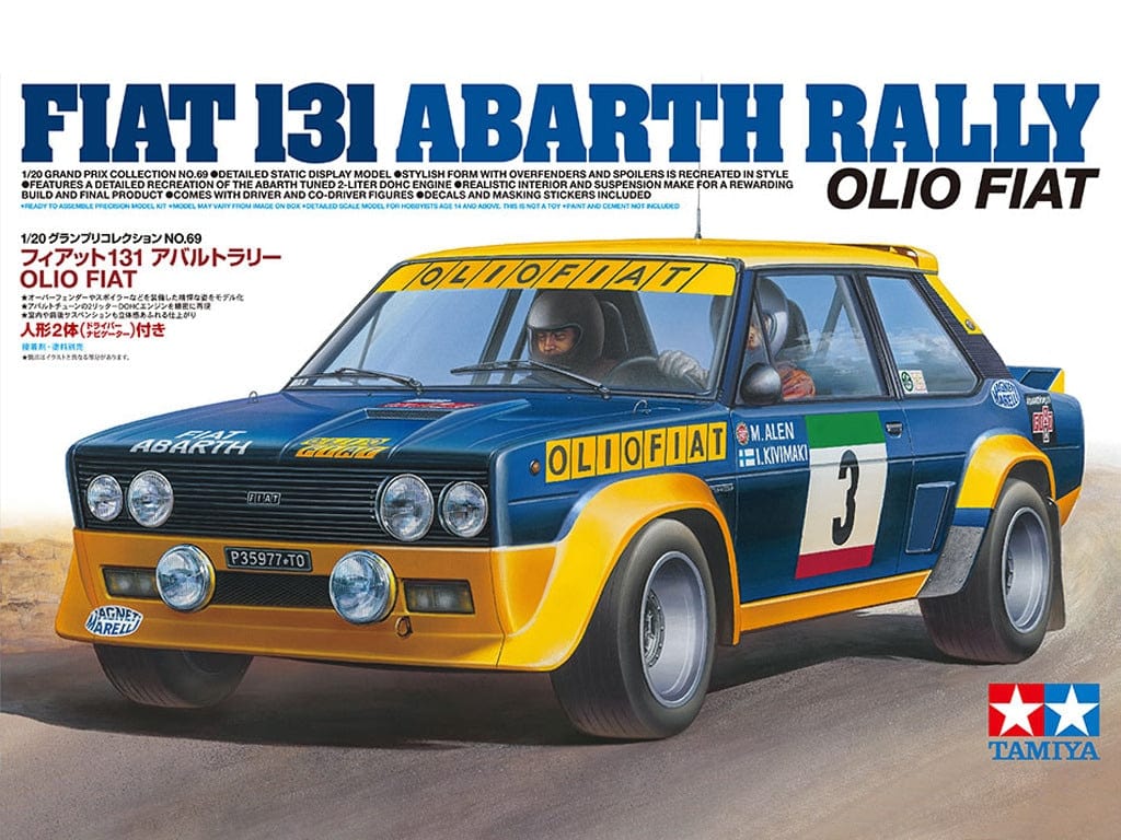 010 - Tamiya - 20069 - Fiat 131 Abarth Olio Fiat - primary image