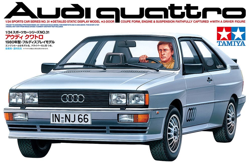 010 - Tamiya - 24031 - Audi Quattro - primary image