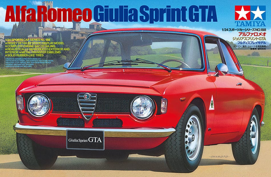 010 - Tamiya - 24188 - Alfa Romeo Giulia Sprint GTA - primary image
