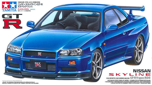 010 - Tamiya - 24210 - Nissan Skyline GT-R V-Spec (R34) - primary image