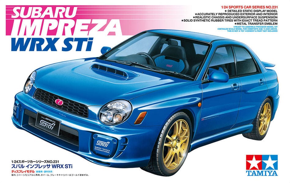010 - Tamiya - 24231 - Subaru Impreza WRX STi - primary image