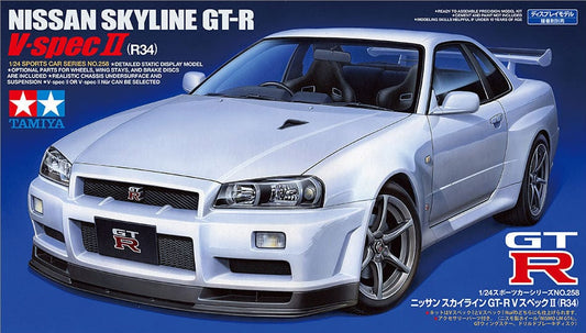 010 - Tamiya - 24258 - Nissan Skyline GT-R V-Spec II (R34) - primary image