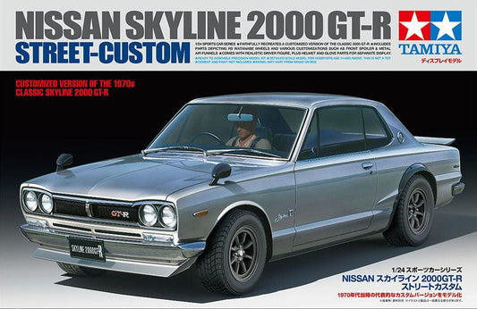 010 - Tamiya - 24335 - Nissan Skyline 2000 GT-R Street Custom - primary image