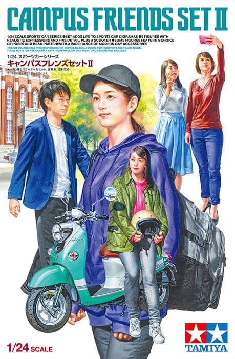 010 - Tamiya - 24356 - Campus Friends Set II - primary image
