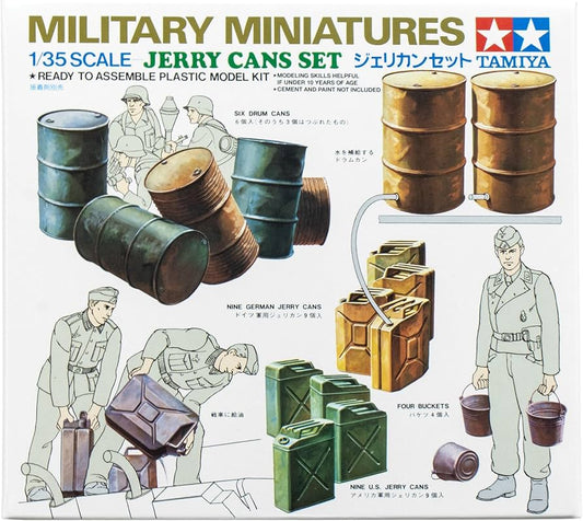 010 - Tamiya - 35026 - Jerry Can Set - primary image