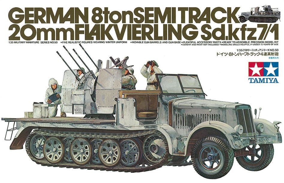 010 - Sd.Kfz. 7/1 with 2cm FlaKv 38 - primary image