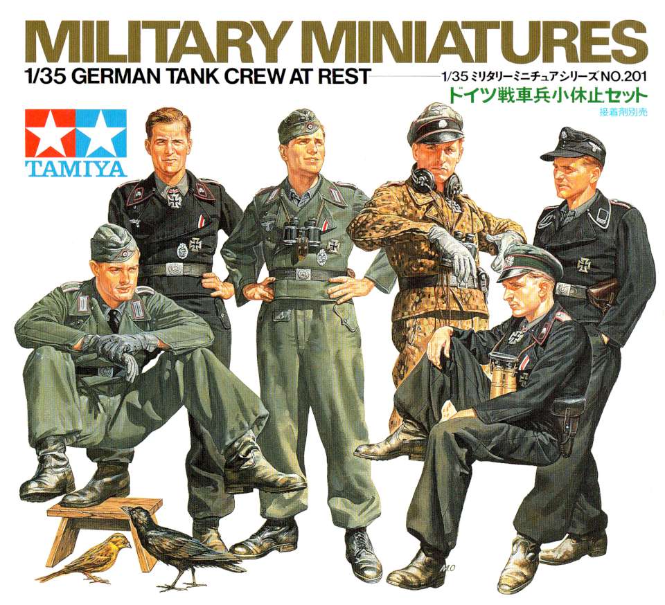 010 - German Tank Crew at Rest - primary image