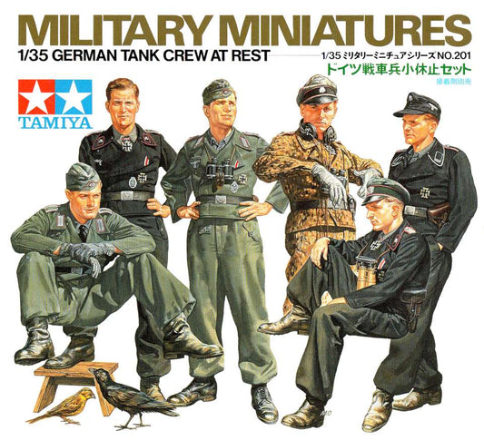 010 - Tamiya - 35201 - German Tank Crew at Rest - primary image