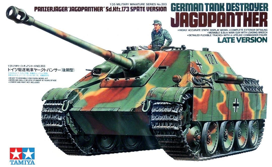 010 - Tamiya - 35203 - Sd.Kfz. 173 Jagdpanther (late) - primary image