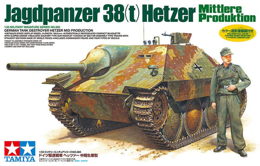 010 - Tamiya - 35285 - Jagdpanzer 38(t) Hetzer (mid) - primary image